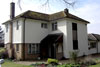 The main house and driveway